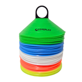 COREPLAY 2" (5cm) Round Space Marker Cones (50 Pack)
