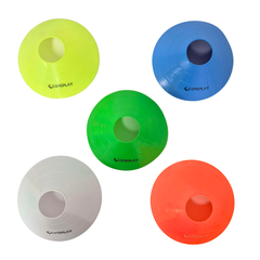 COREPLAY 2" (5cm) Round Space Marker Cones (50 Pack)
