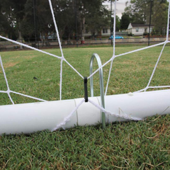 PORTAGOL uPVC+ Soccer Goal 5m x 2m with Bungee for Easy Assembly