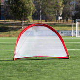 PORTAGOL Round Pop Up Soccer Goal - Set of 2 Goals in a Carry Bag