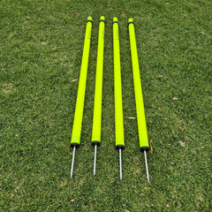 COREPLAY 86-170CM Telescopic Agility Poles 33mm Tube (4 pack)