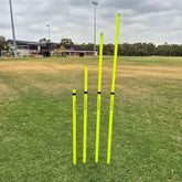 COREPLAY 86-170CM Telescopic Agility Poles 33mm Tube (4 pack)