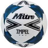 MITRE Impel One 24 Soccer Ball - White/Blue