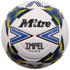 MITRE Impel Plus 24 Soccer Ball - White/Blue