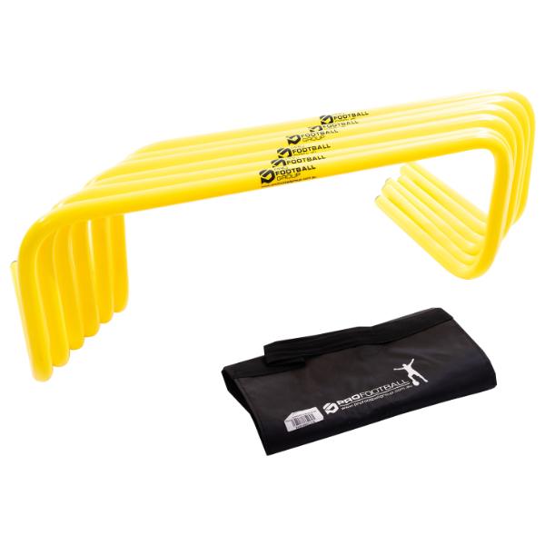 Self Balancing Hurdles (Set of 6 in a Carry Strap)-Pro Football Group-All Football,Goals,Hurdle,Speed And Agility
