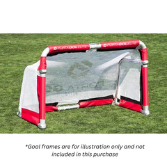 Custom Nets - PORTAGOL Elite Folding Aluminium Goals - MOQ 10 pieces