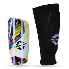 NIVIA Classic Shin Guard With Sleeve