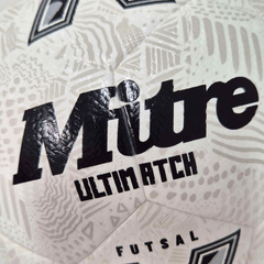 MITRE Ultimatch Futsal 24 Soccer Ball - White [FIFA Basic]
