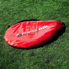 PORTAGOL Round Pop Up Soccer Goal - Set of 2 Goals in a Carry Bag