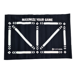PORTAGOL Soccer Footwork Training Mat - 90cm x 60cm