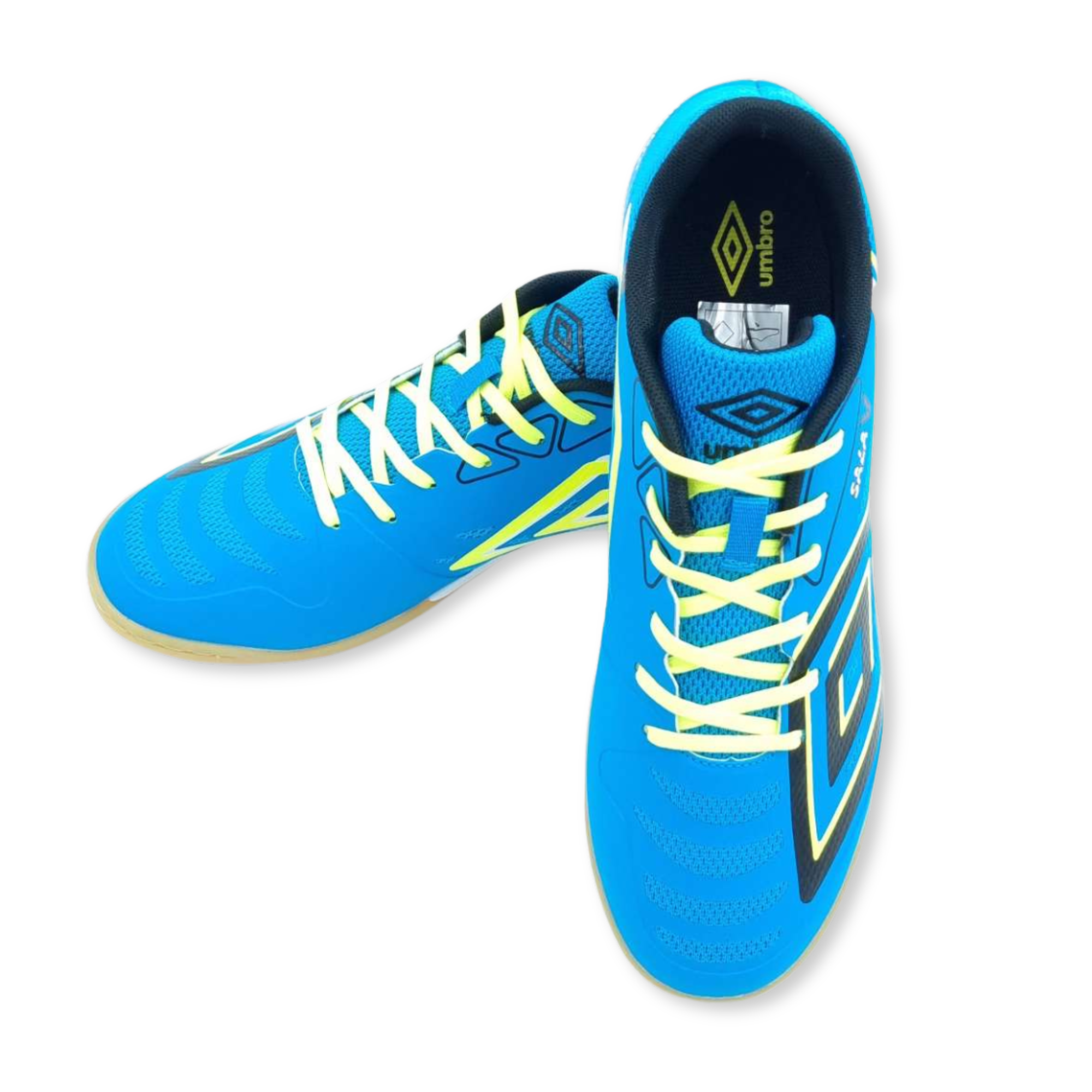 Umbro Street V Sala - Chaussures De Futsal Confortables Et Légères, Jaune Vert, Taille 10 US (44 EU)