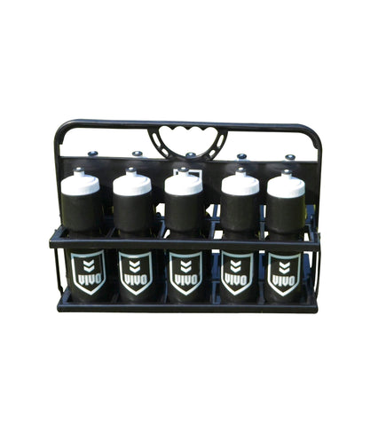 VIVO Ultra Bottle Holder and 10 Water Bottles (750ml)