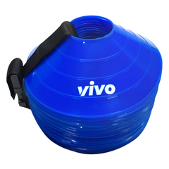 VIVO Marker Cones With Carry Strap (Pack of 25)