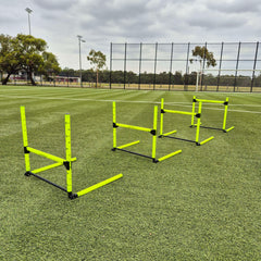 COREPLAY 10-60cms Height Adjustable Hurdles (4 Pack)