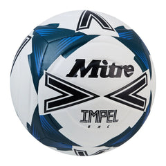 MITRE Impel One 24 Soccer Ball - White/Blue