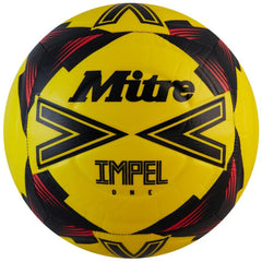 MITRE Impel One 24 Soccer Ball - Yellow/Red