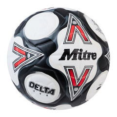 MITRE Delta Evo 24 Soccer Ball - White/Red [FIFA Quality]