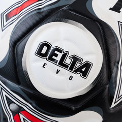MITRE Delta Evo 24 Soccer Ball - White/Red [FIFA Quality]