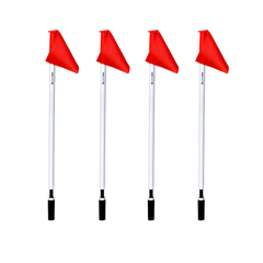 PORTAGOL Official Corner Flag 50mm Pole (Set of 4)