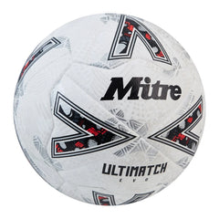 MITRE Ultimatch Evo 24 Soccer Ball - White [FIFA Basic]