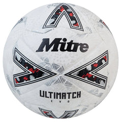 MITRE Ultimatch Evo 24 Soccer Ball - White [FIFA Basic]