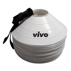 VIVO Marker Cones With Carry Strap (Pack of 25)