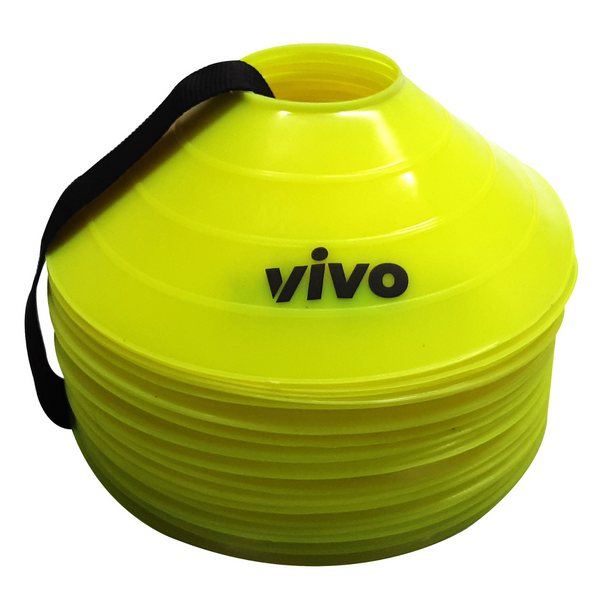 VIVO Marker Cones With Carry Strap (Pack of 25)