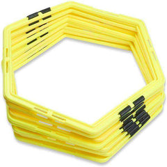 Hex Hoops (Set of 6)-Pro Football Group-All Football,Goals,Speed And Agility