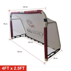 Aluminum Folding Goal - Sets Up In Seconds-Pro Football Group-4ft x 2.5ft,5ft x 3ft,All Football Goals,All Goals,Alu Goal,Aluminium,Aluminium Folding Goal,Aluminium Goals,Backyard Goals,Goals & Nets,Porta Gol,Portable,Portable Goals,Pro Sports,Soccer Goals,Soccer Solo Trainers,Training Equipment,Youth
