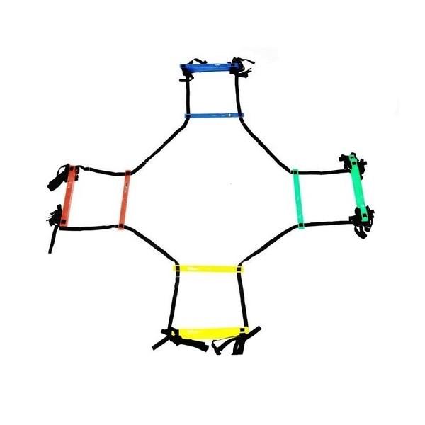 Quad Ladder Round Rung (4x4M) with Top Quality Bag-Pro Football Group-All Football,Goals,skill trainer