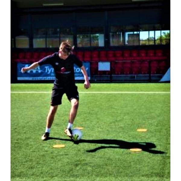 Hexagonal Flat Disc Markers (Pack of 10)-Pro Football Group-Cones & Markers,Functional Training,Ground Equipment,Markers,Matchday Equipment,Parts & Accessories,Speed & Agility,Training Equipment