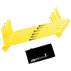 Self Balancing Hurdles (Set of 6 in a Carry Strap)-Pro Football Group-All Football,Goals,Hurdle,Speed And Agility