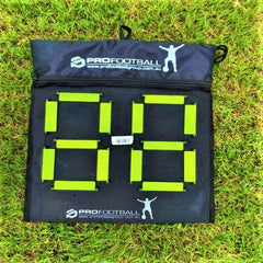Player Substitution Board (with Bag)-Pro Football Group-Accessories,all,All Football,free kick wall,Matchday Equipment